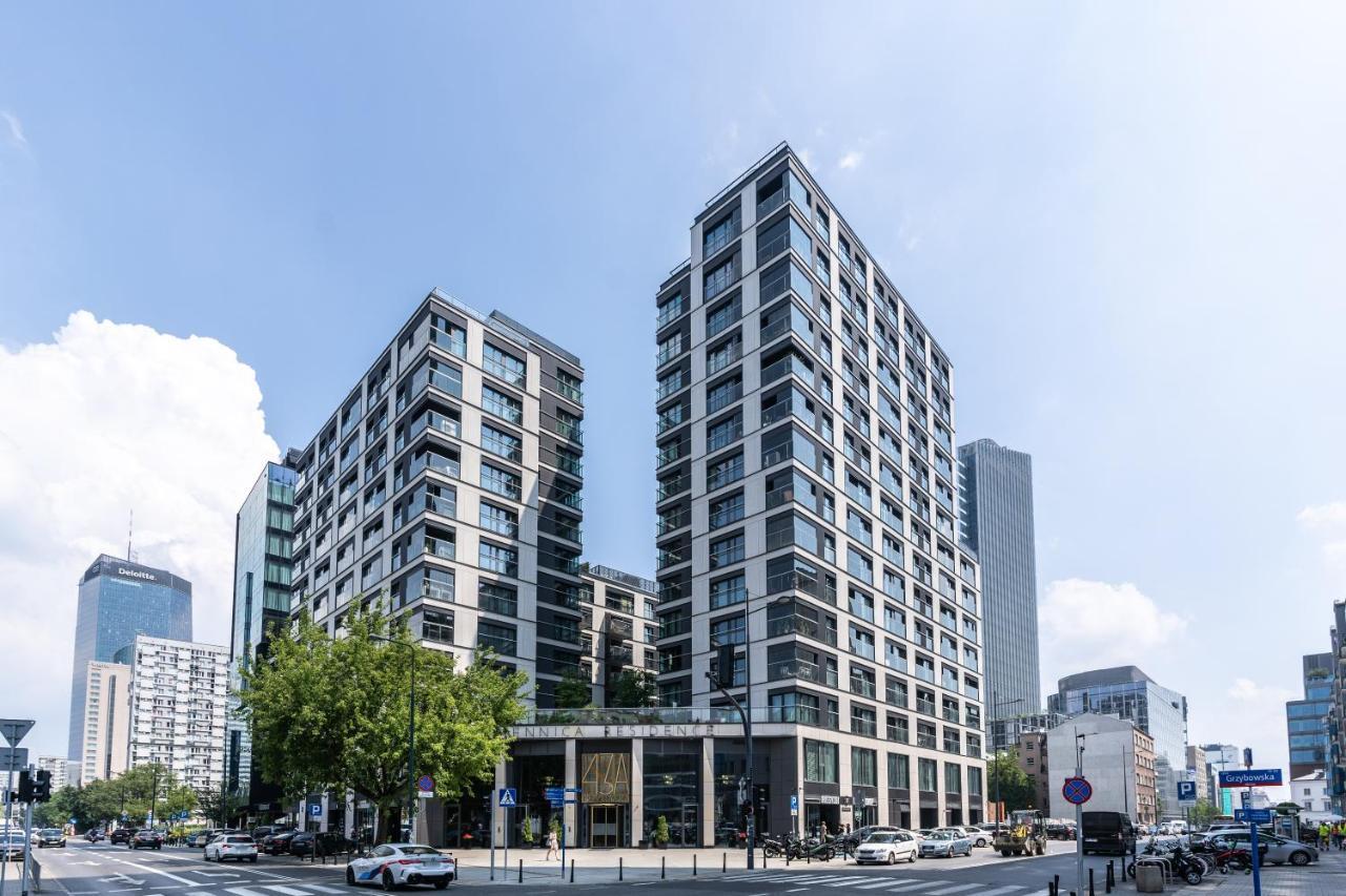 وارسو Luxury Apartments Mennica Residence - Golden Apartments - City Center المظهر الخارجي الصورة